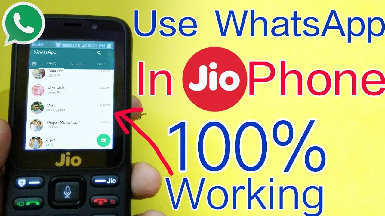 How to install WhatsApp on KaiOS - Jio and Nokia 8110 (Banana) Phone 1